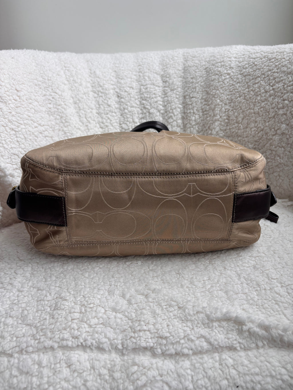 Coach Maggie Champagne Shoulder Bag