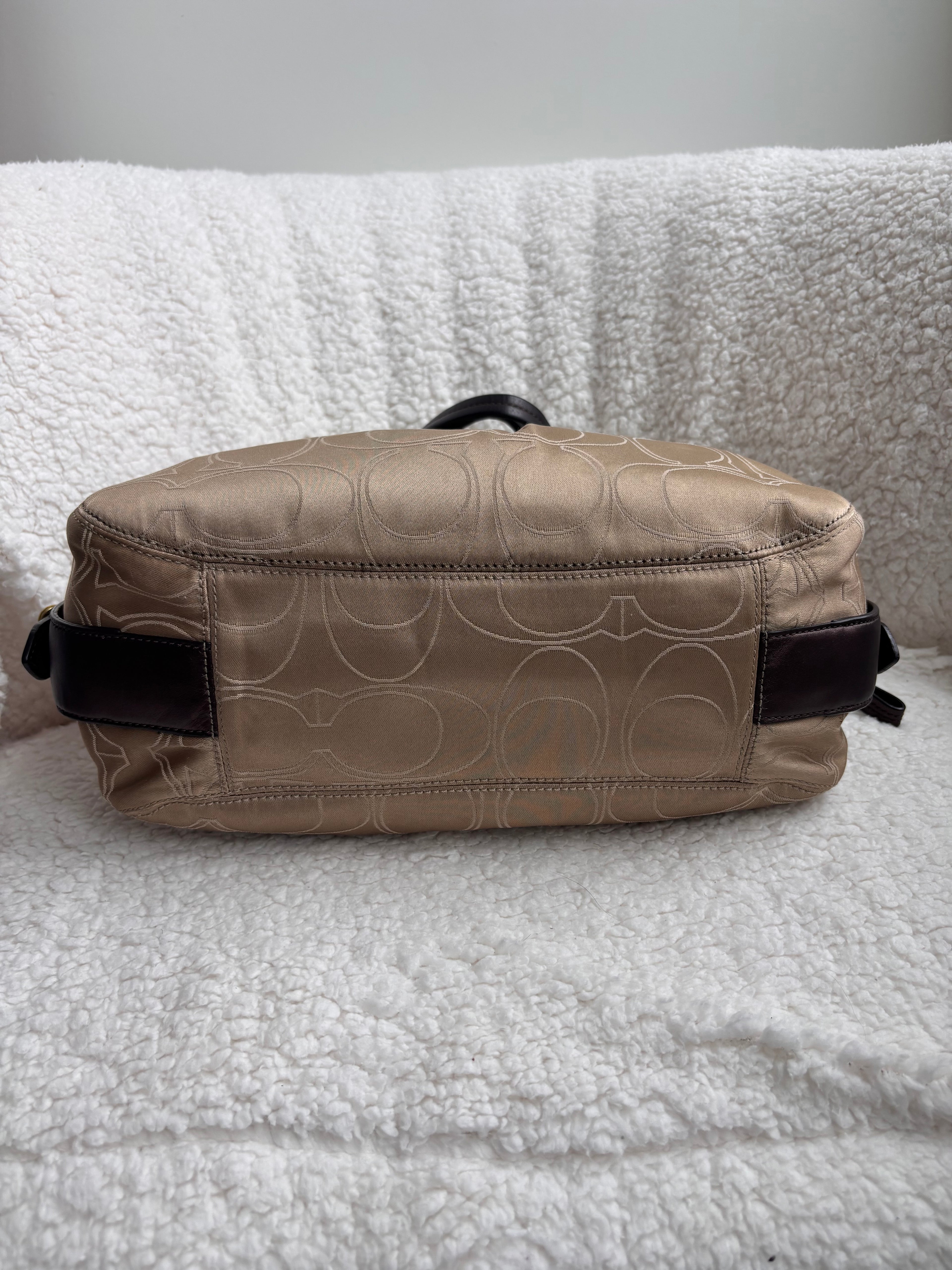 Coach Maggie Champagne Shoulder Bag