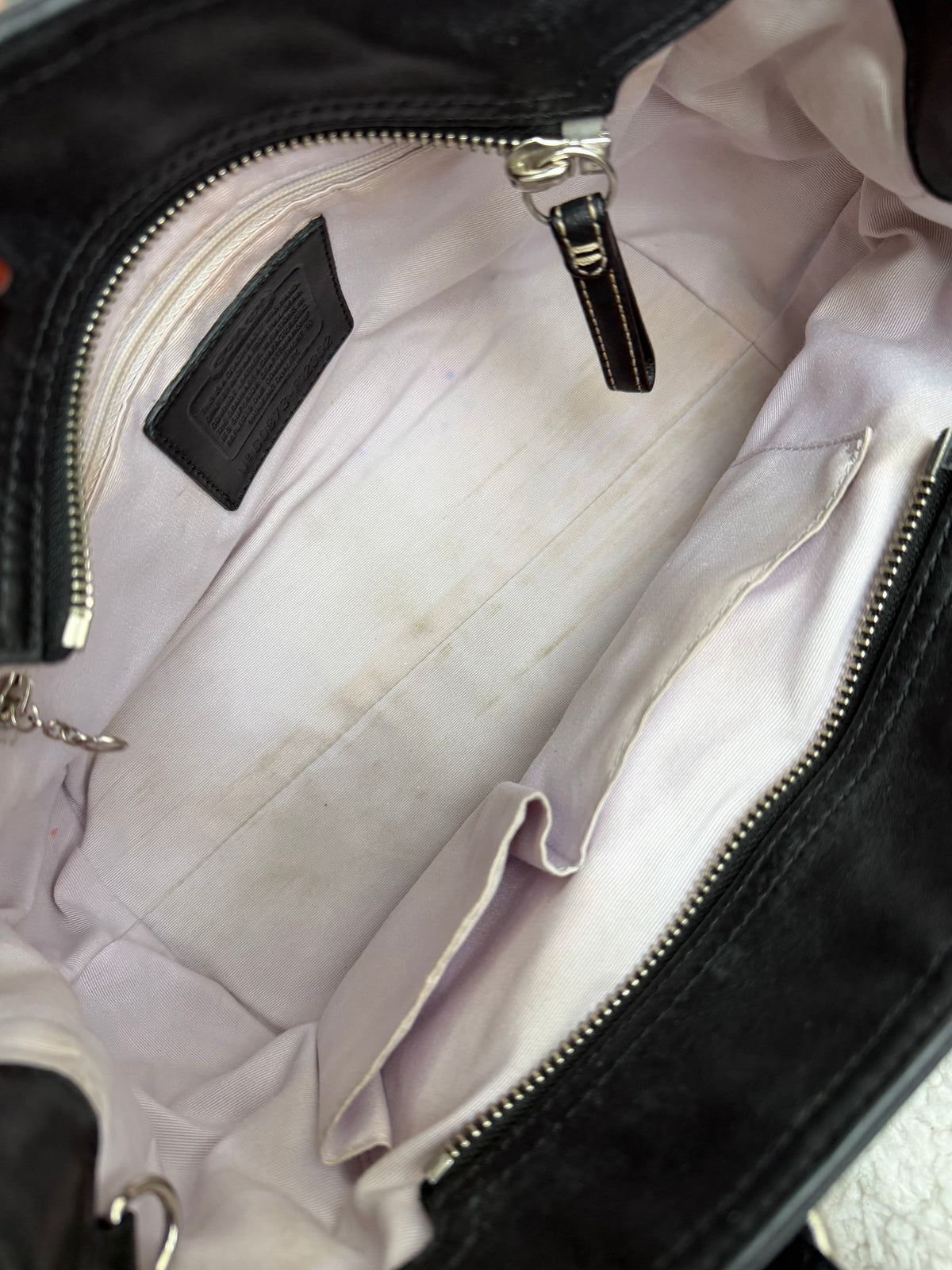 Coach Black Small Soho Tote
