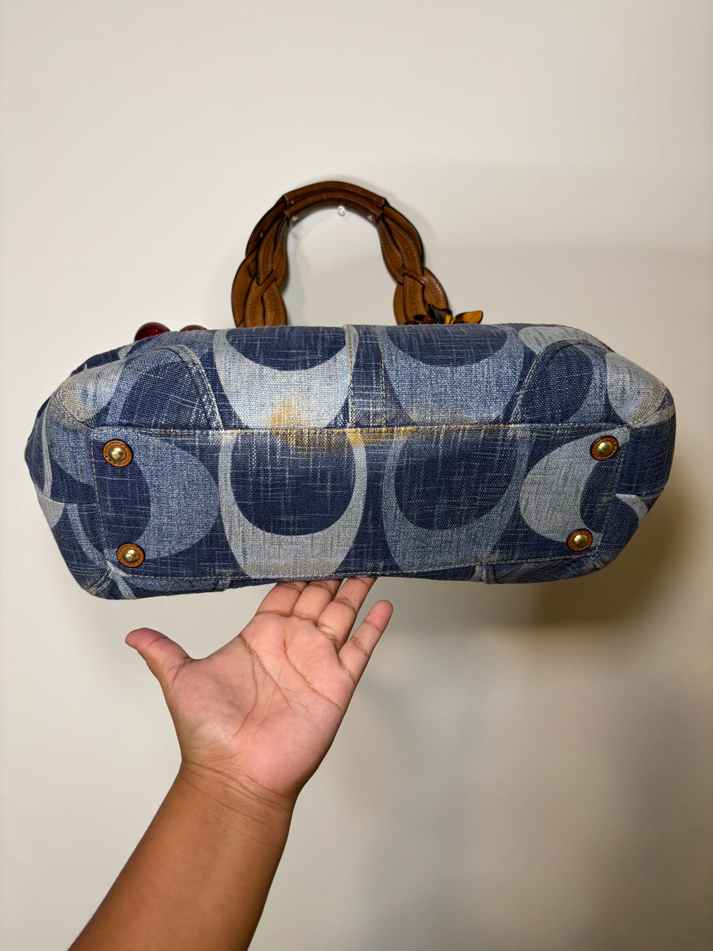 Coach Denim Shoulder Bag