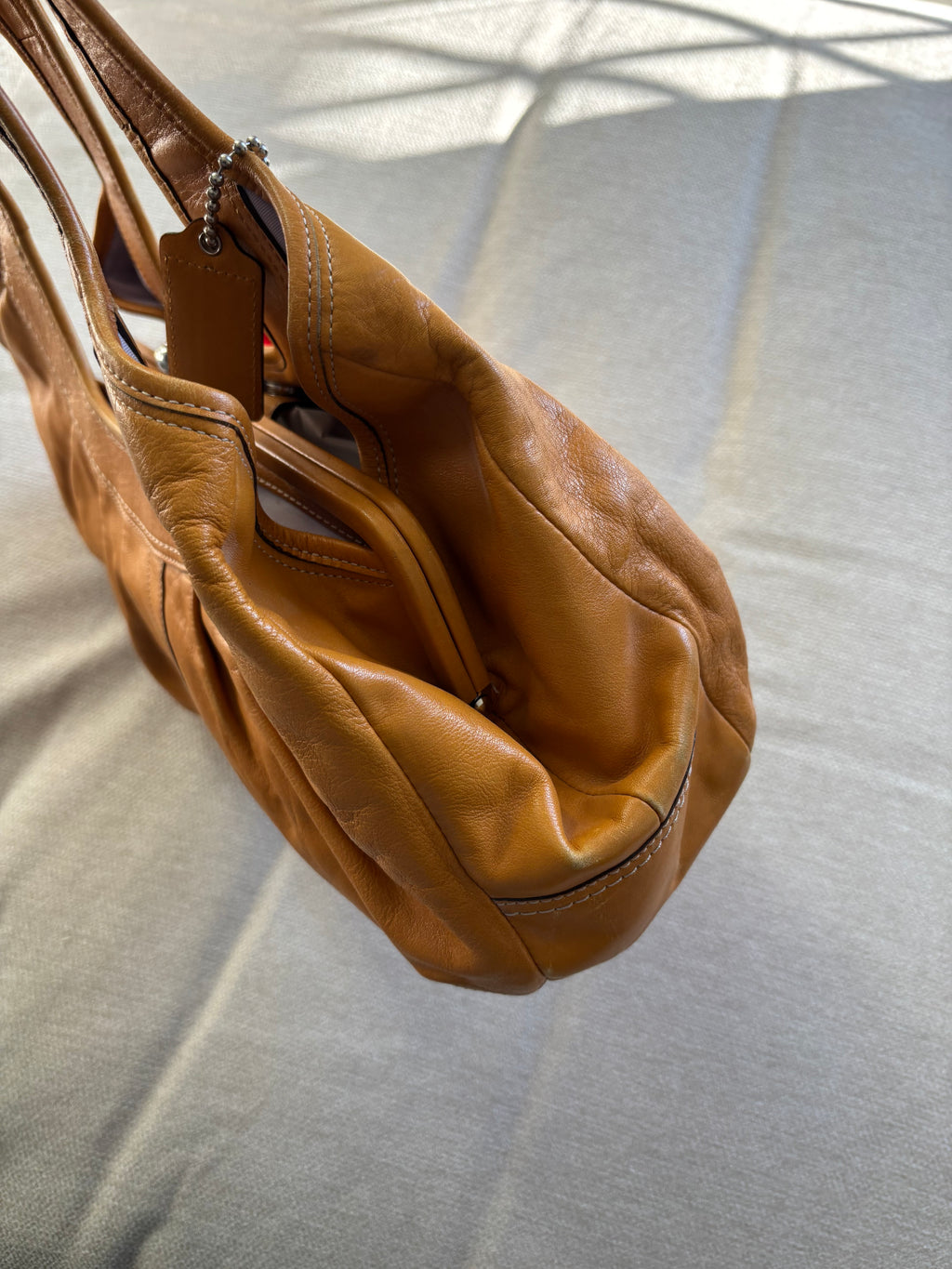 Y2K Coach Ergo Mustard Yellow Shoulder Bag