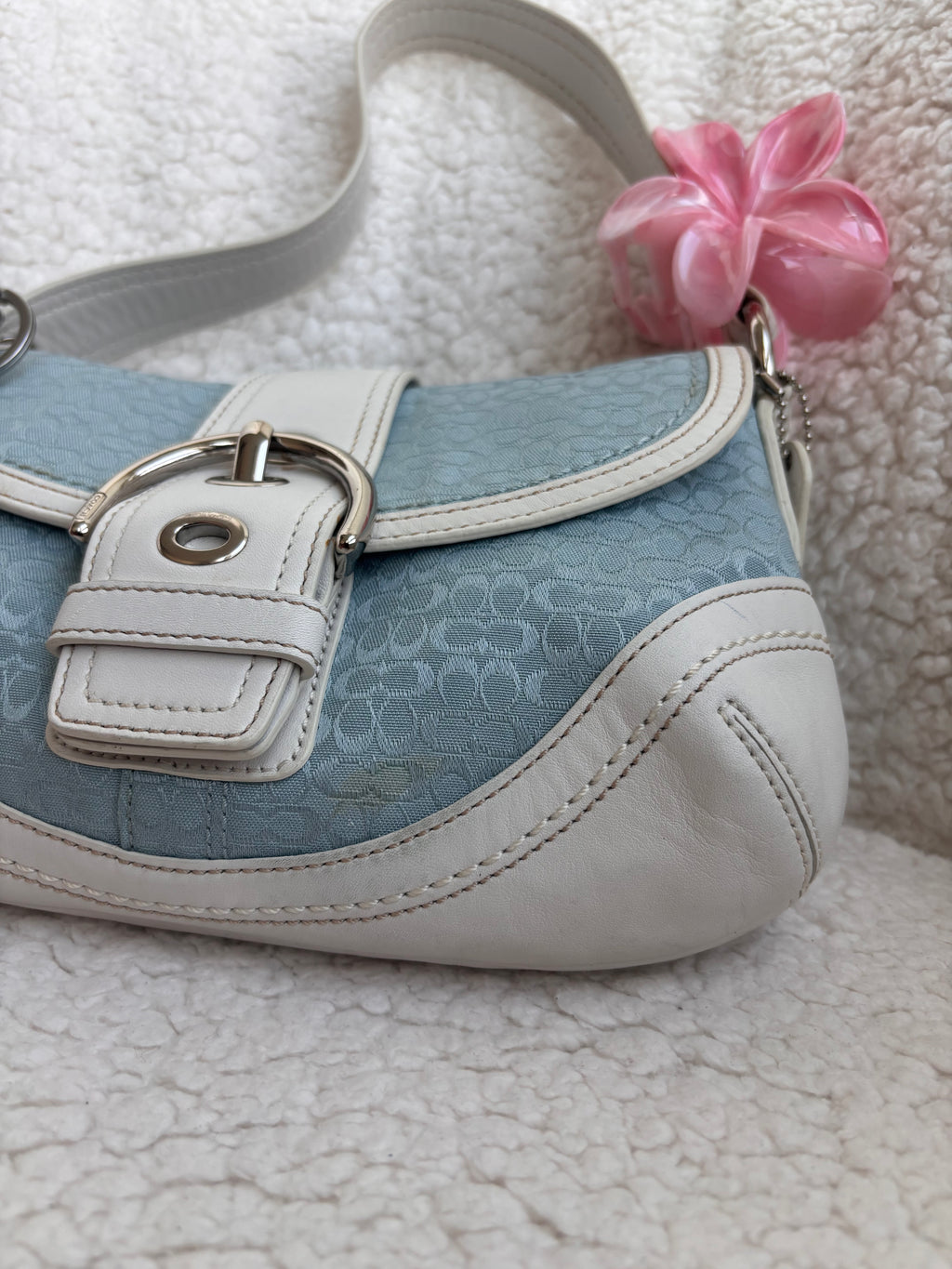 Coach Blue Mini Soho