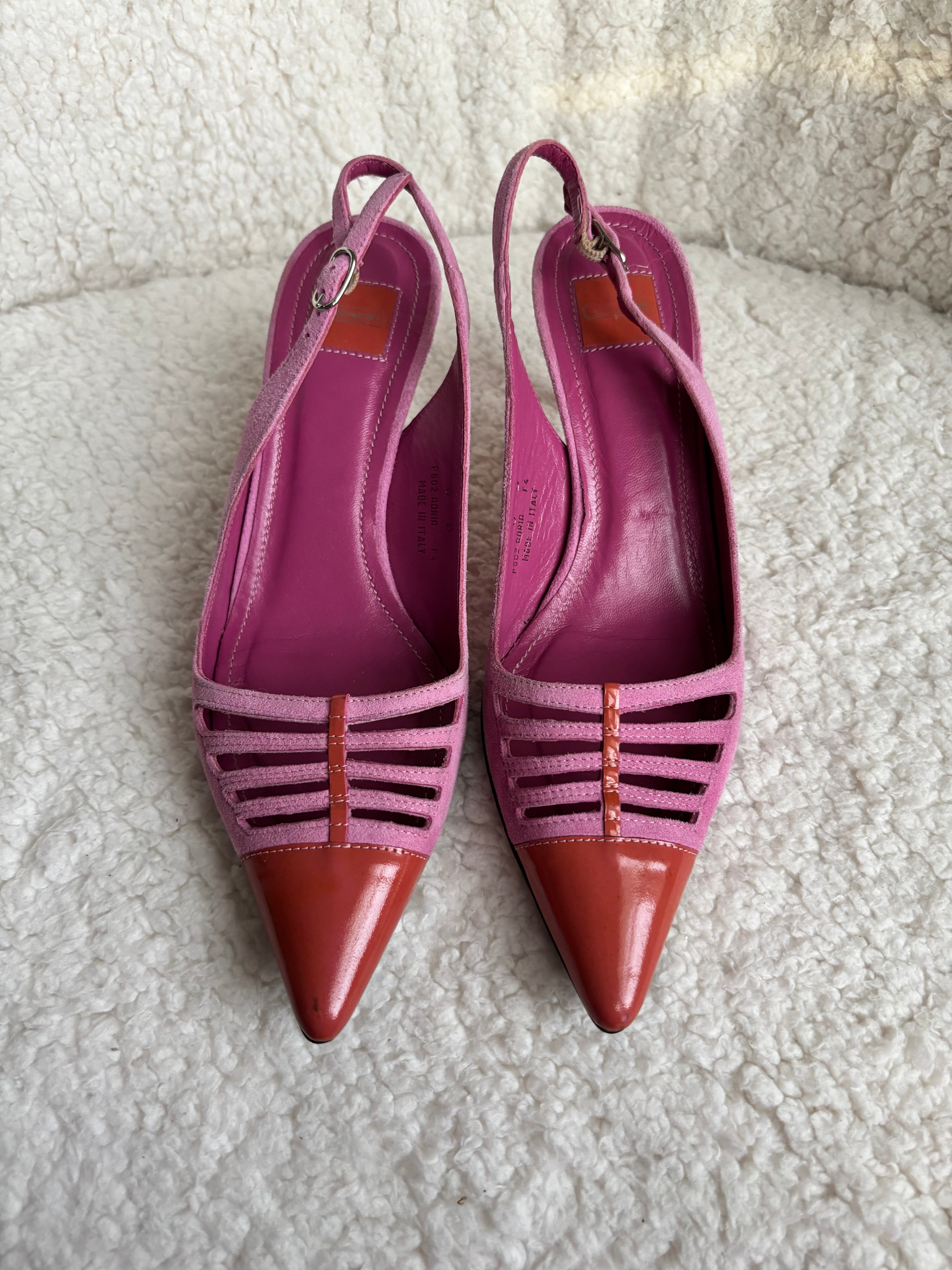 Y2K Coach Kitten Heels