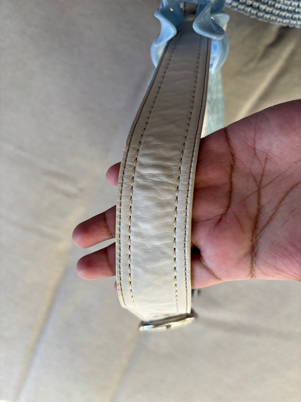 Coach Blue Signature Hobo