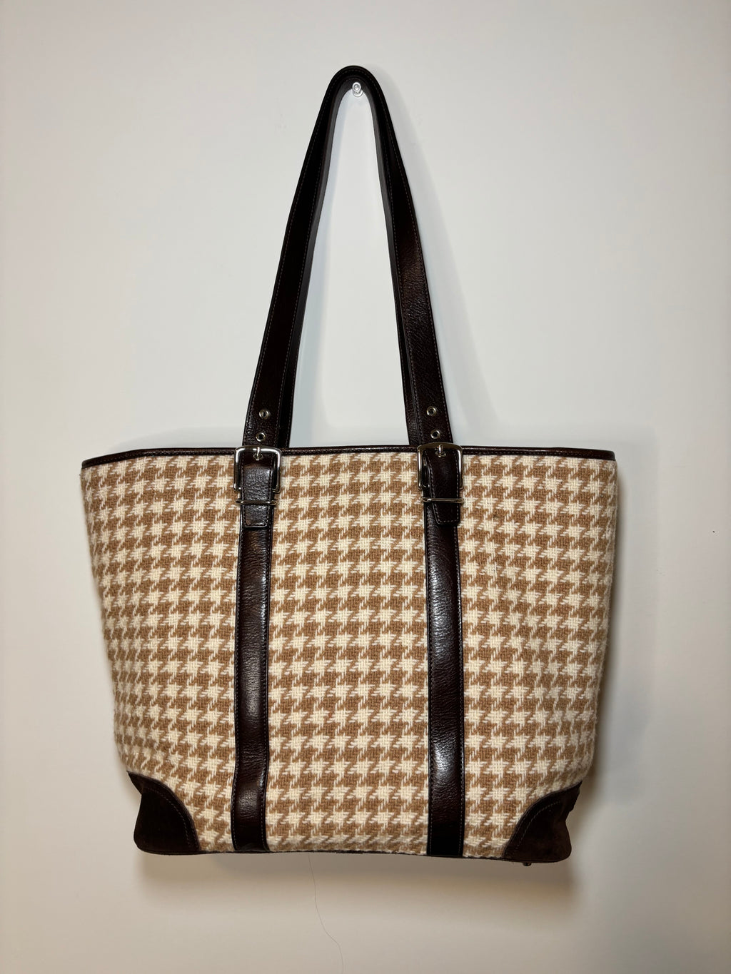 Coach Tweed Shoulder Bag