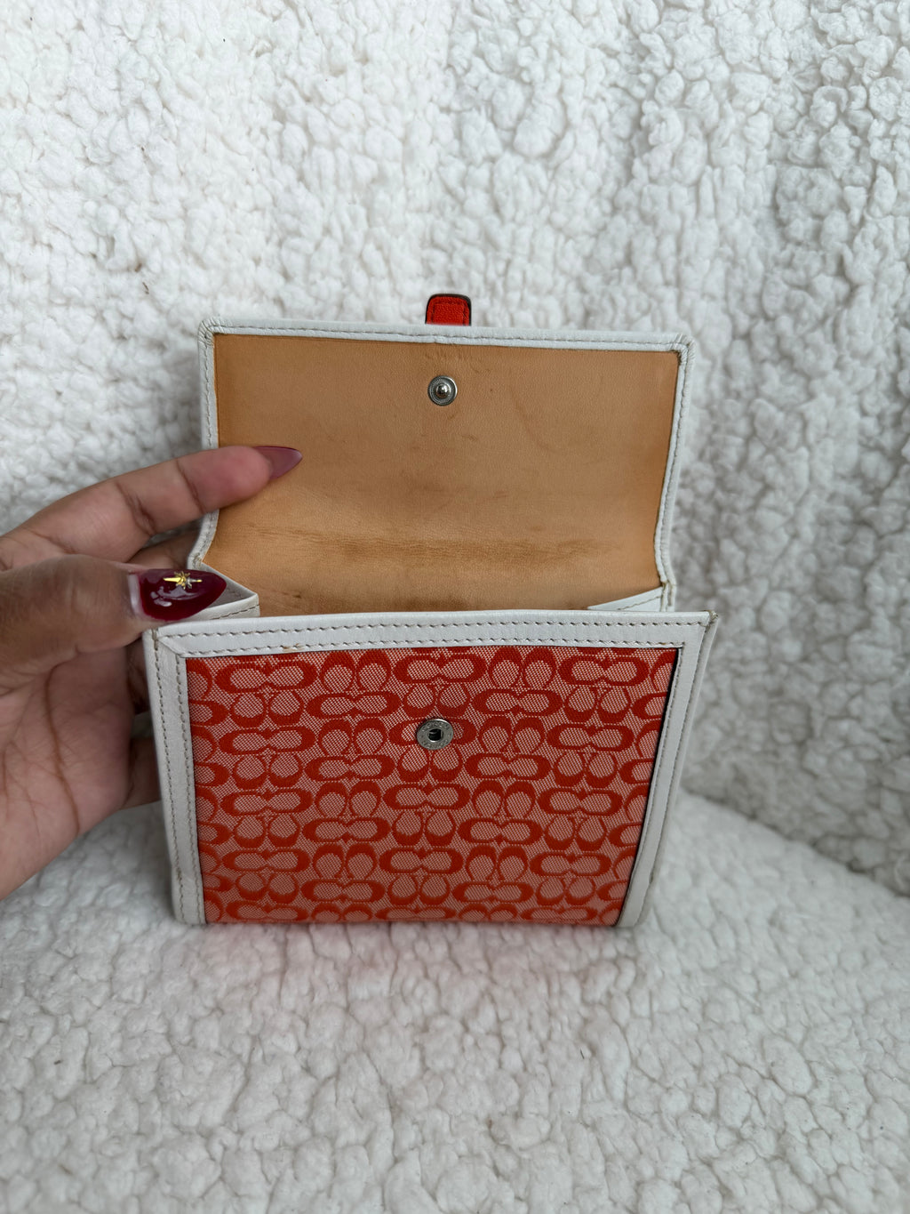 Coach Orange Soho Wallet