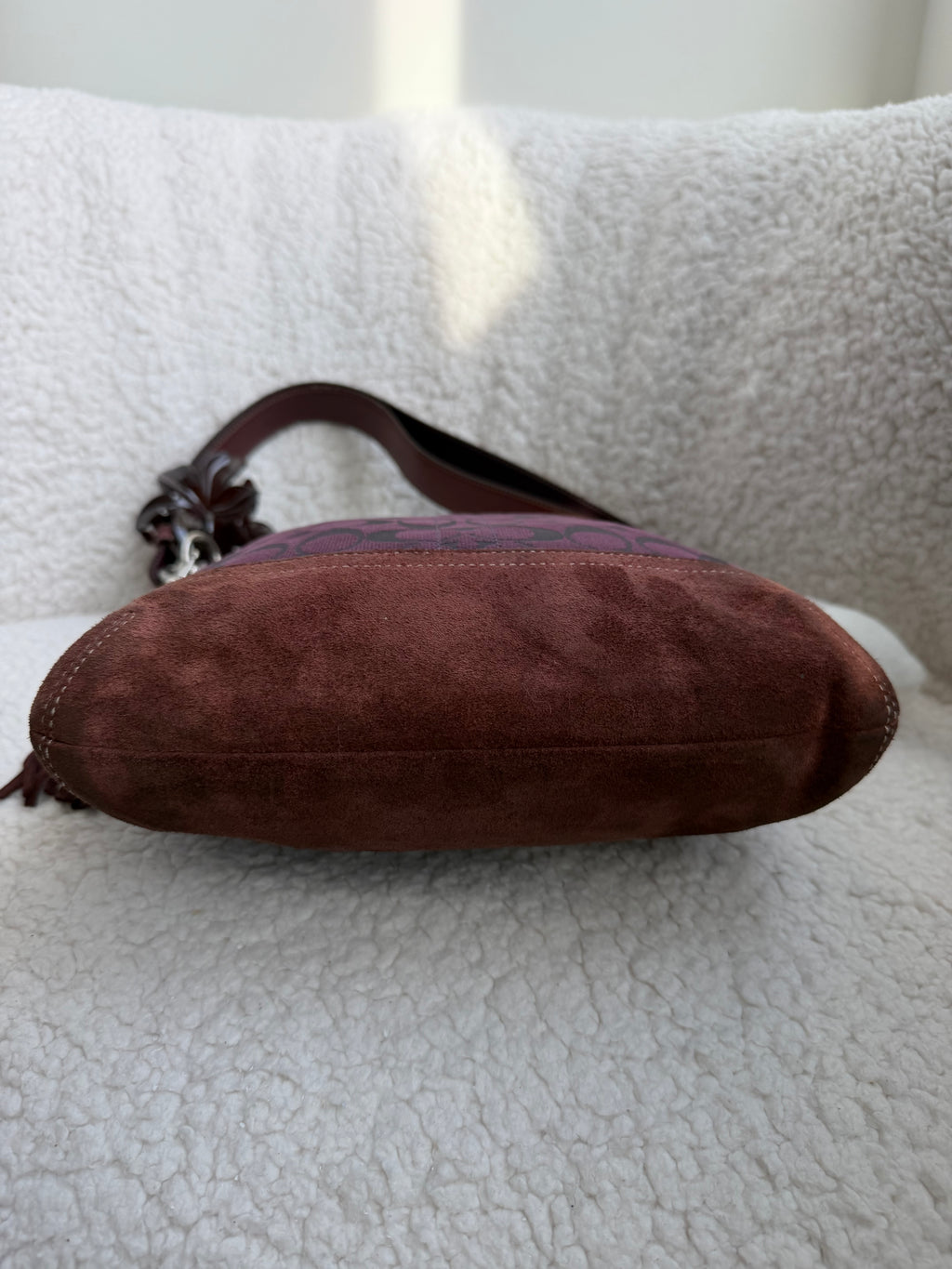 Coach Shoulder Bag Purple