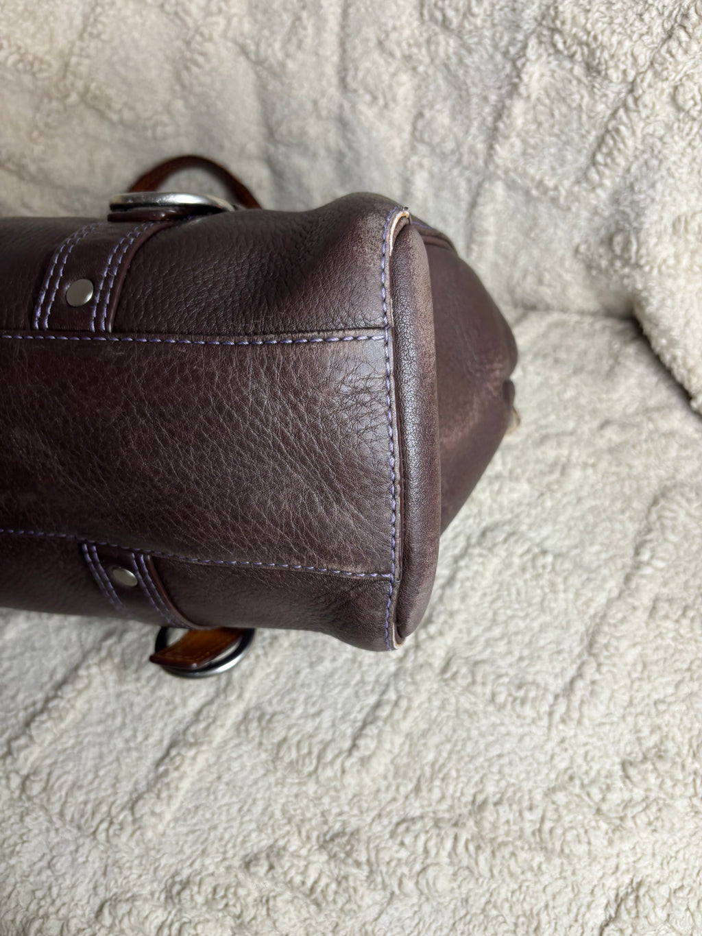 Coach Brown Leather Satchel