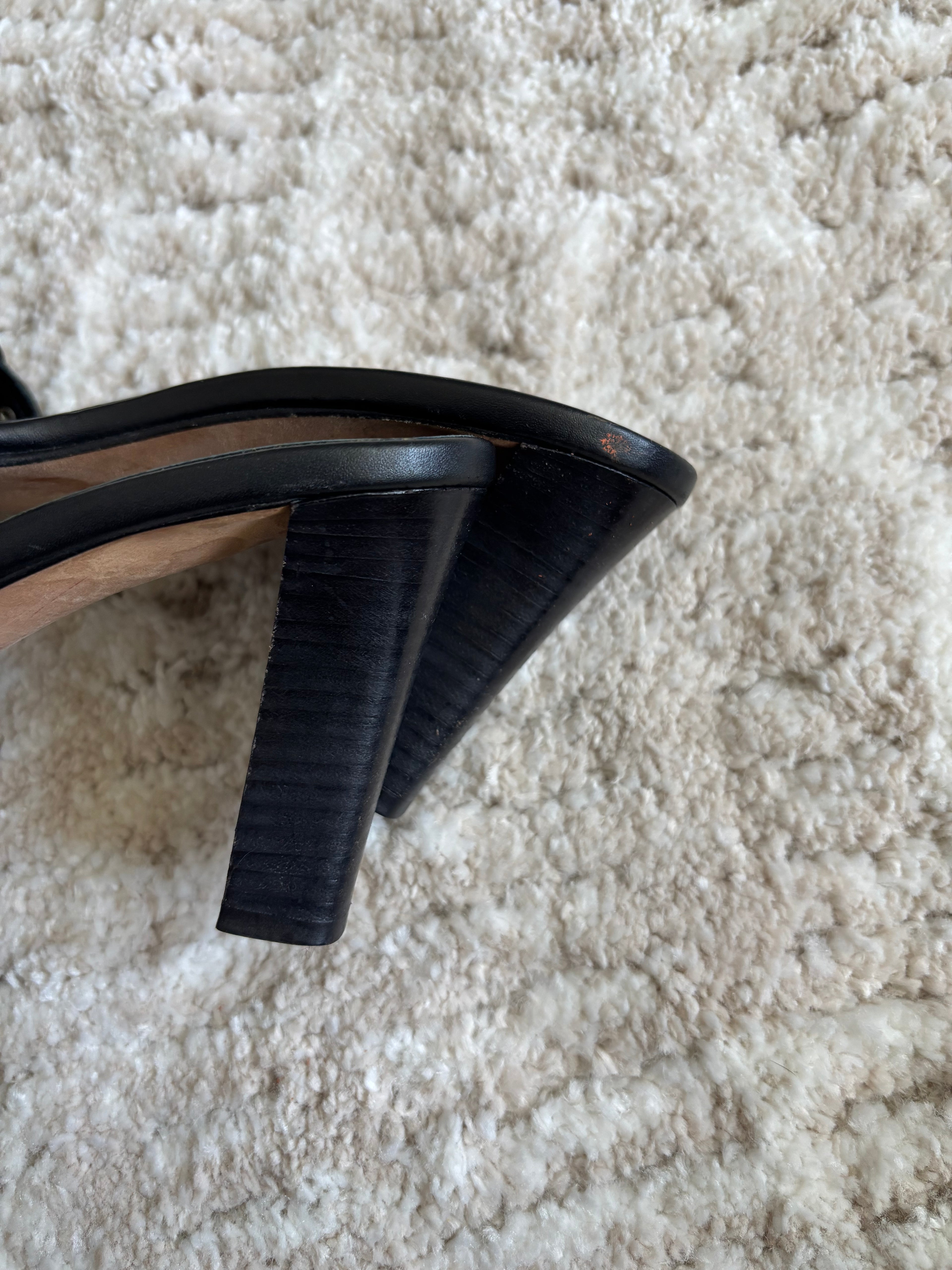 Coach Signature Heels Size 8 W