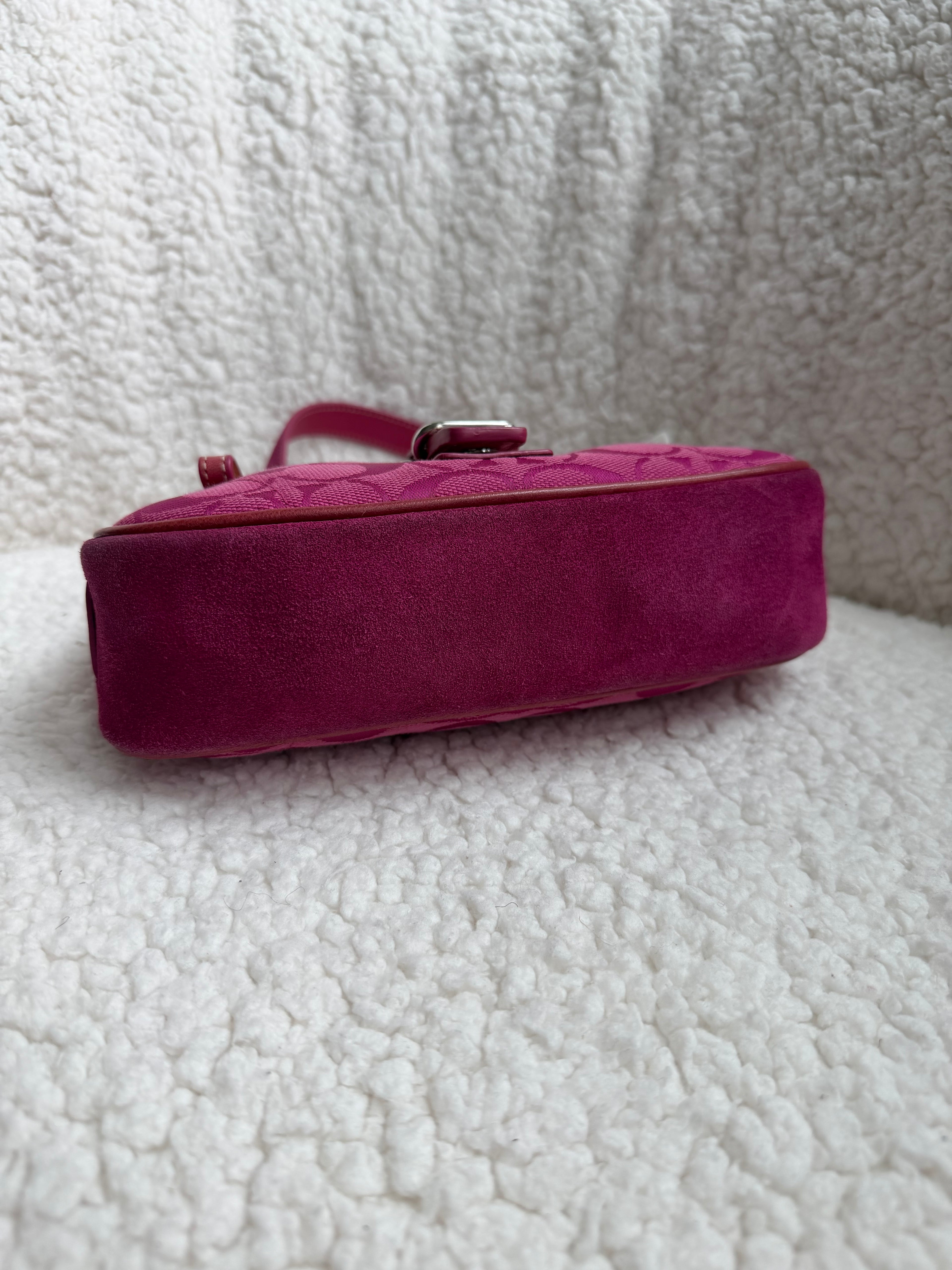 Coach Demi Buckle Bag Pink