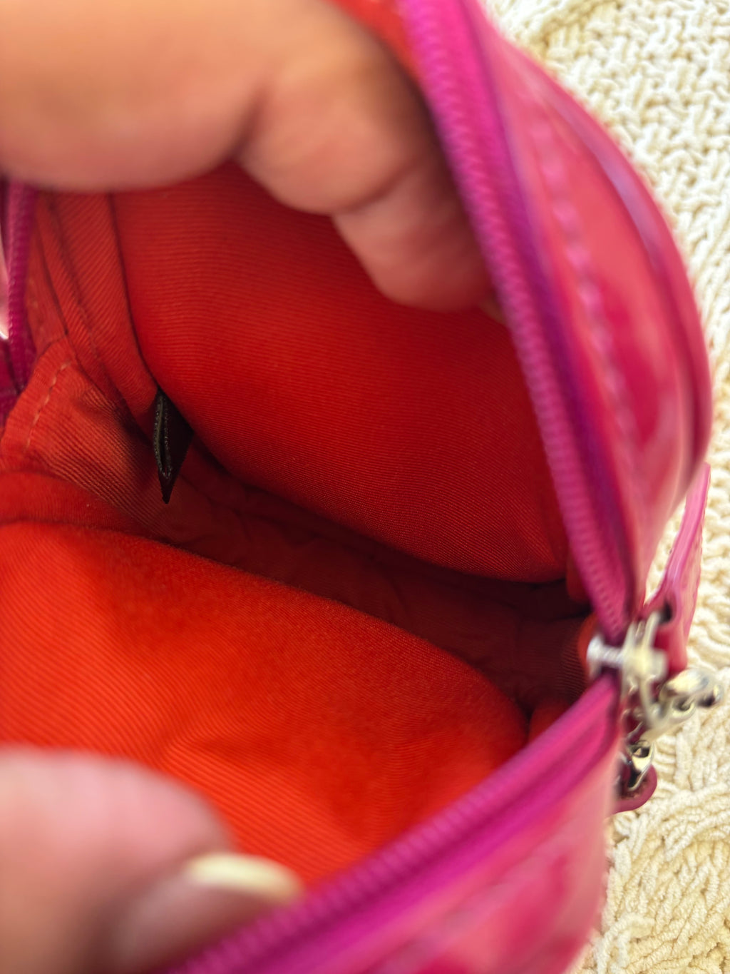 Y2K Coach Camera Bag Hot Pink