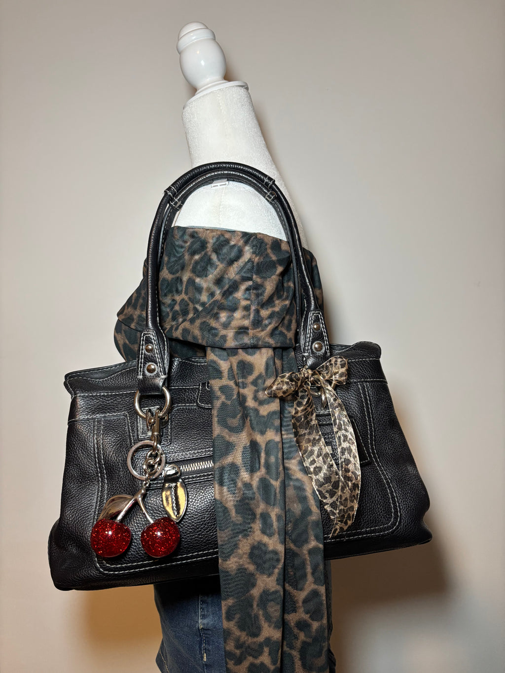 Coach Black Penelope Shoulder Bag