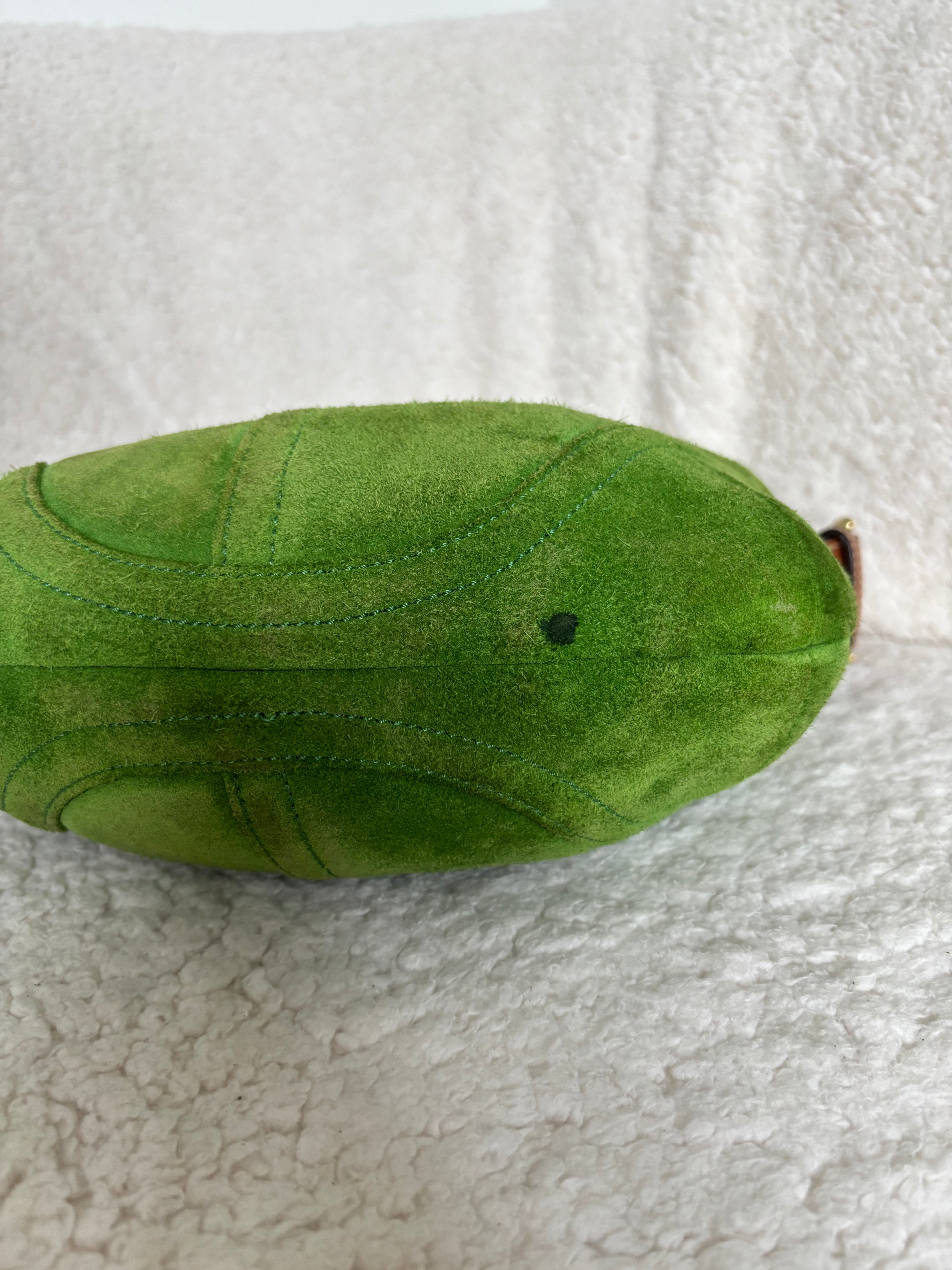 Coach Green Suede Hobo Shoulder Bag 🍒