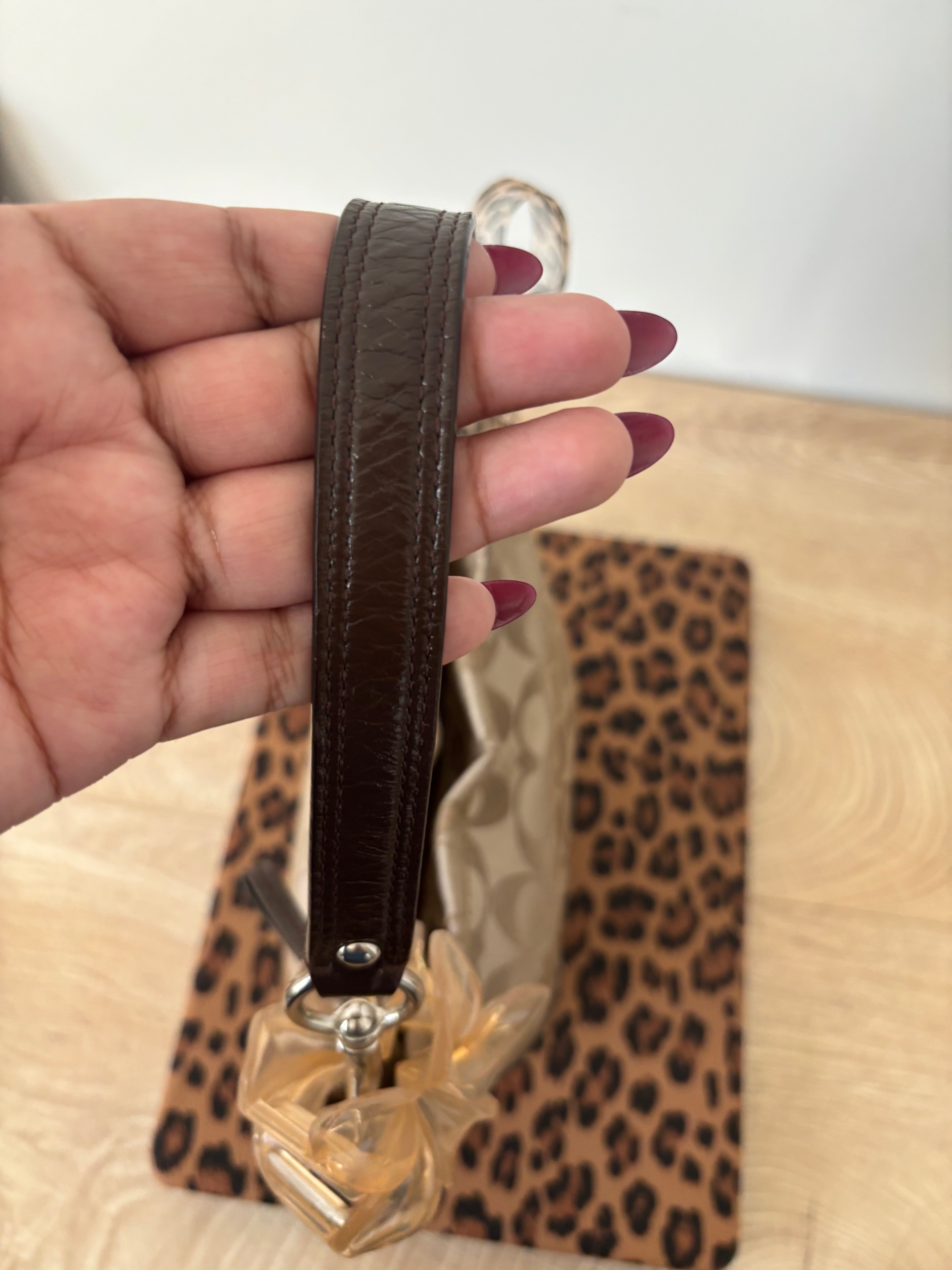 Y2K Coach Mini Brown Carly