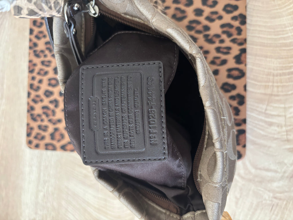 Y2K Coach Mini Brown Carly