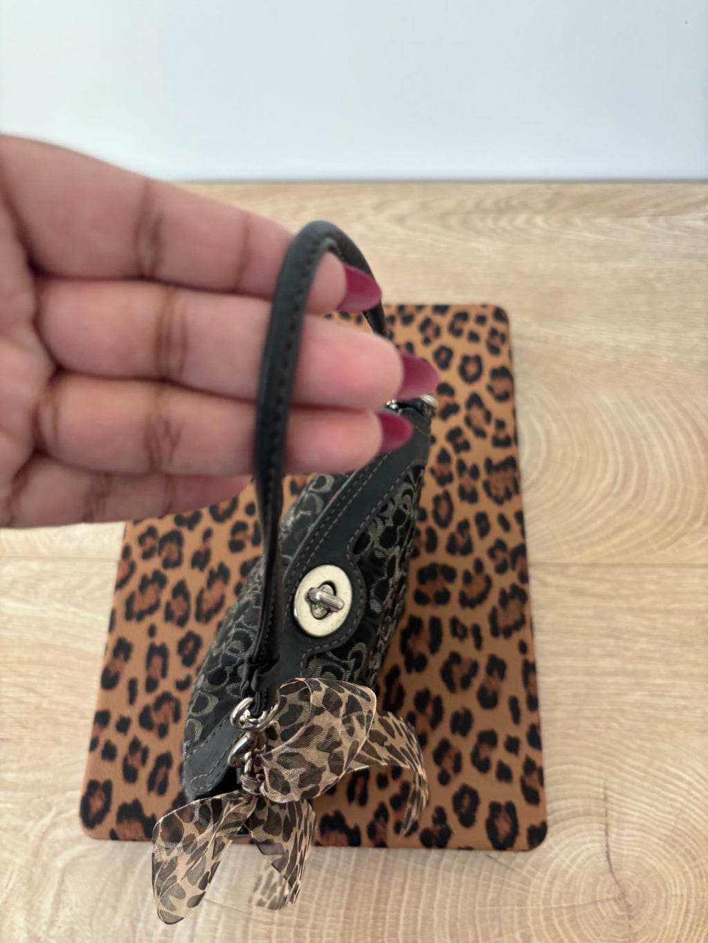 Coach Turnlock Mini Bag