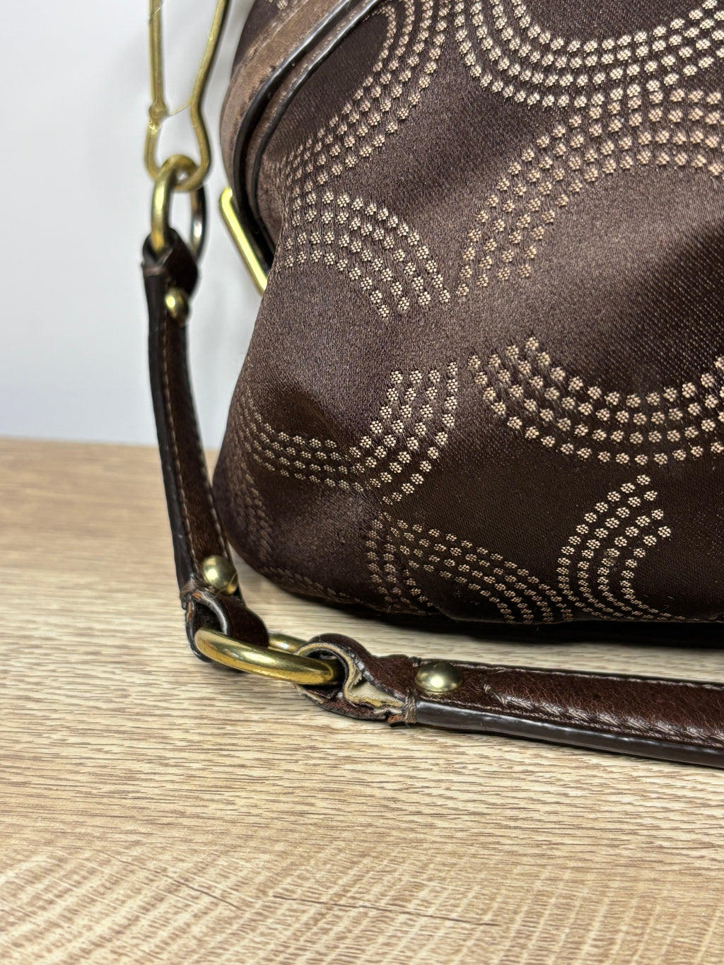 Coach Op Art Satchel Bag