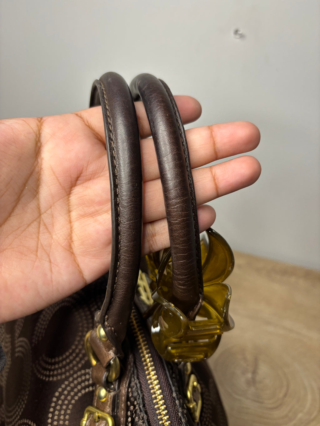 Coach Op Art Satchel Bag