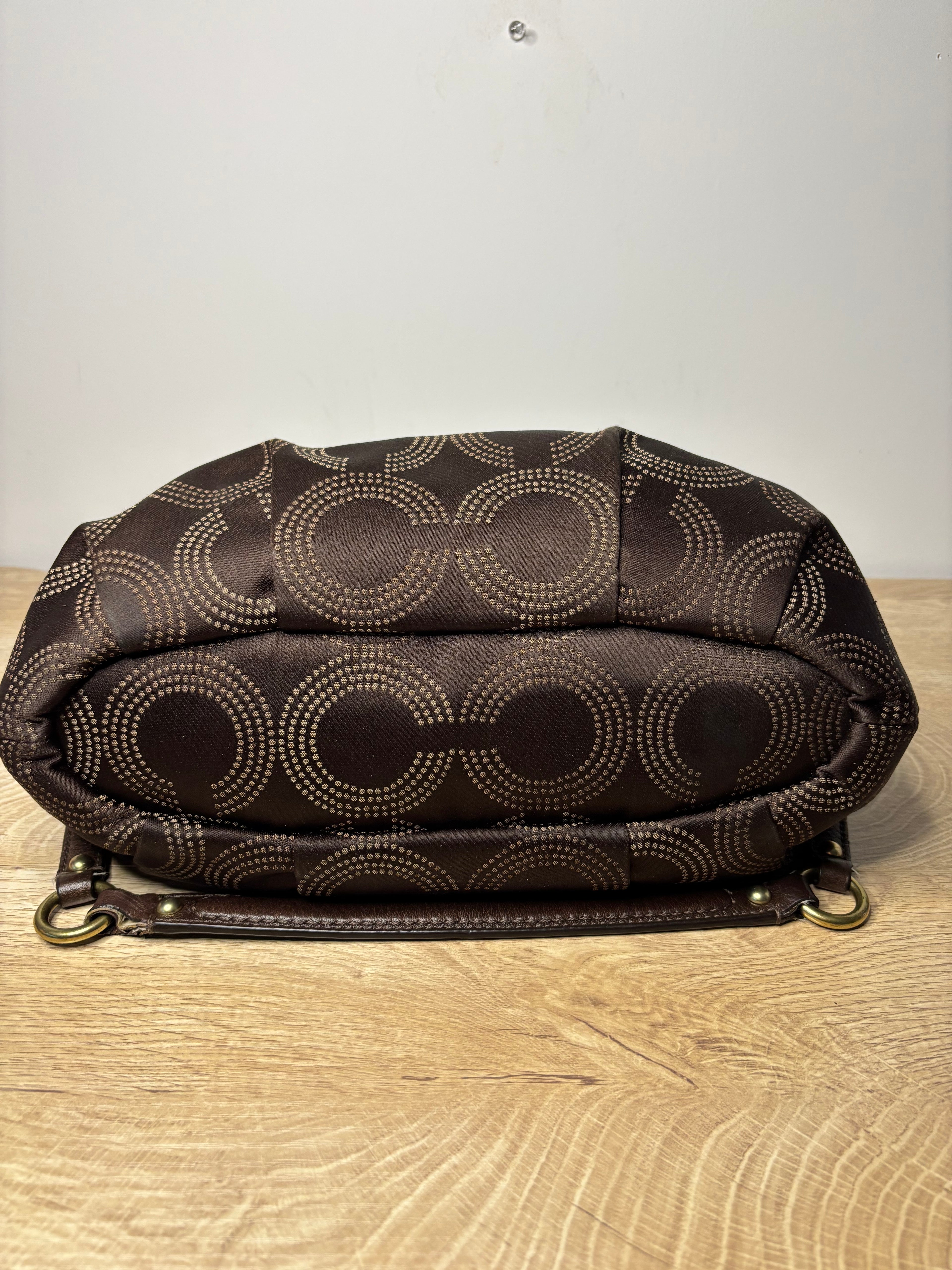 Coach Op Art Satchel Bag