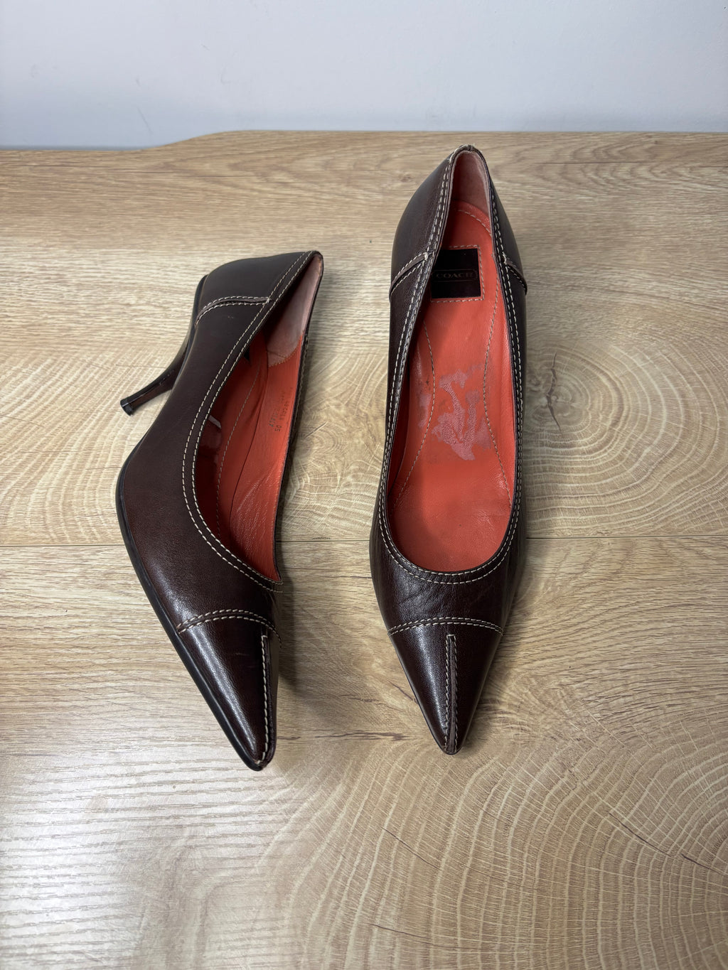 Coach Kitten Heels Size 7.5 W