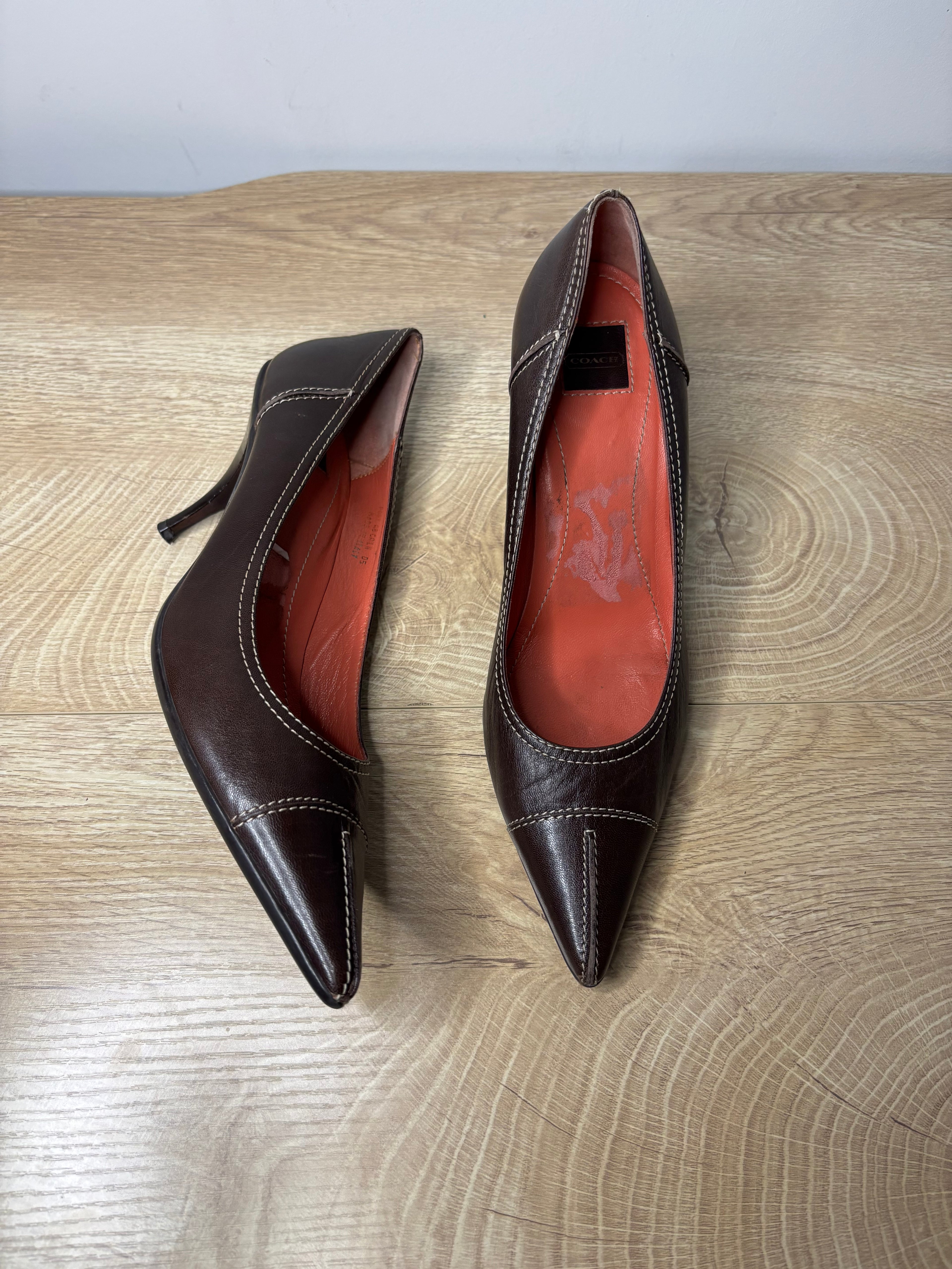Coach Kitten Heels Size 7.5 W